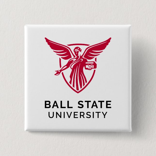 Ball State University Logo Button (Front)