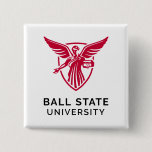 Ball State University Logo Button