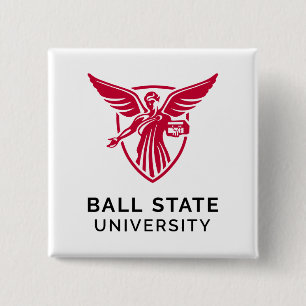 Ball State University Logo Button
