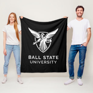Ball State University Logo Fleece Blanket