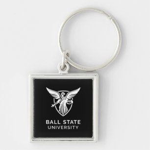 Ball State University Logo Keychain