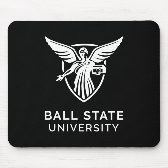 Ball State University Logo Mouse Pad (Front)