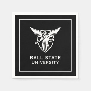 Ball State University Logo Napkins