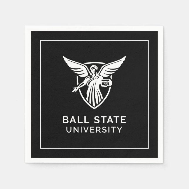 Ball State University Logo Napkins (Front)