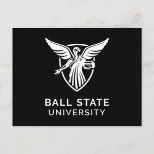 Ball State University Logo Postcard