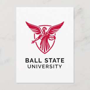 Ball State University Logo Postcard