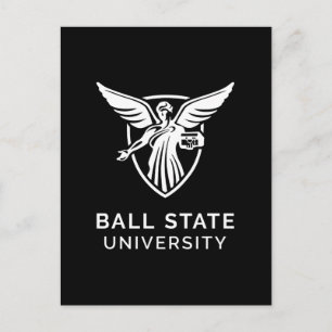 Ball State University Logo Postcard
