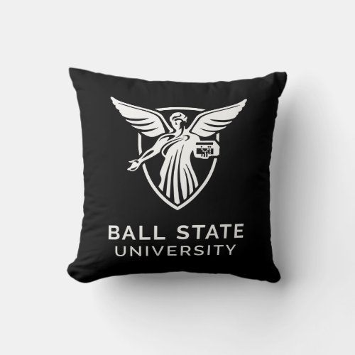 Ball State University Logo Throw Pillow