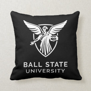 Ball State University Logo Throw Pillow