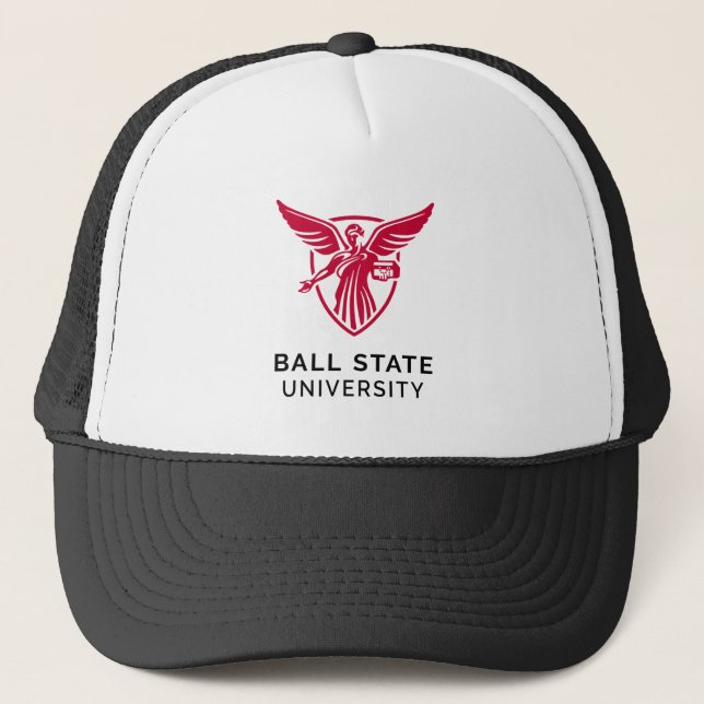 Ball State University Logo Trucker Hat (Front)
