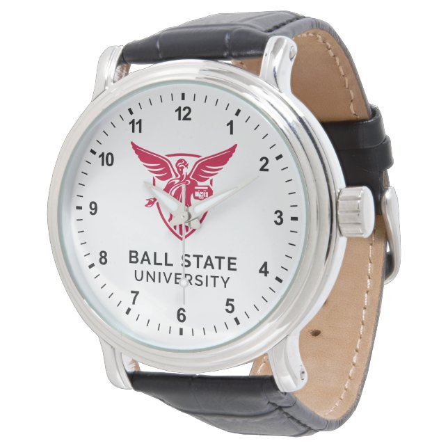 Ball State University Logo Watch (Angled)