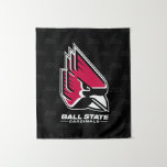 Ball State University Logo Watermark Tapestry<br><div class="desc">Check out these new Ball State University designs! Show off your Cardinal pride with these new University of Ball State products. These make perfect gifts for the Ball State student, alumni, family, friend or fan in your life. All of these Zazzle products are customizable with your name, class year, or...</div>