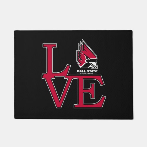 Ball State University Love Doormat