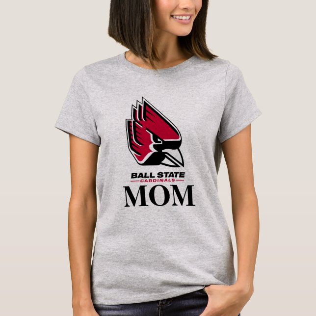Ball State University Mom T-Shirt (Front)