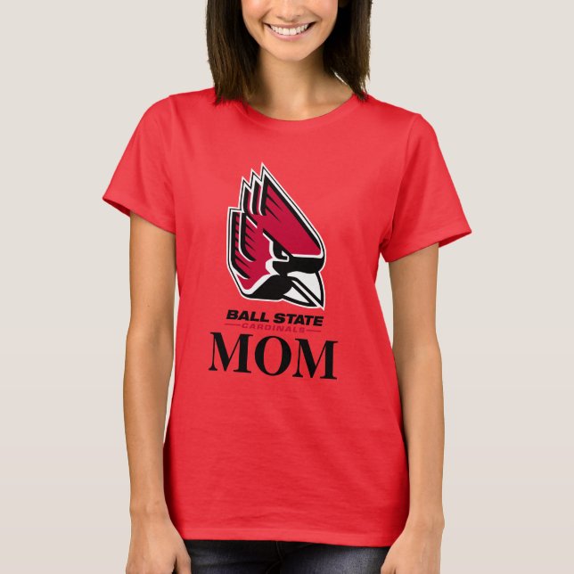 Ball State University Mom T-Shirt (Front)