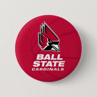 Ball State University State Basketball Button