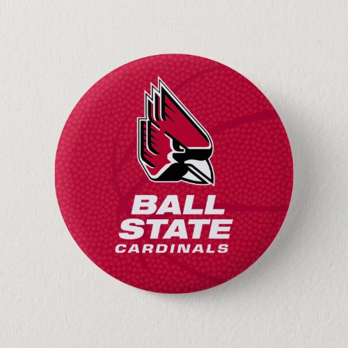 Ball State University State Basketball Button