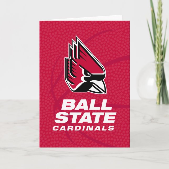 Ball State University State Basketball Card (Front)