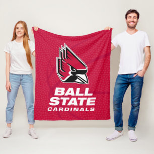 Ball State University State Basketball Fleece Blanket