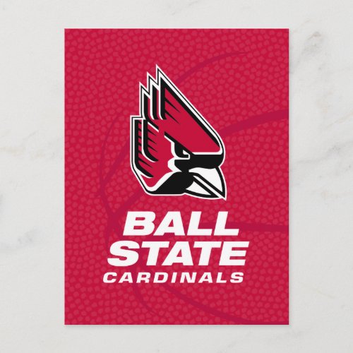 Ball State University State Basketball Postcard