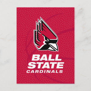 Ball State University State Basketball Postcard