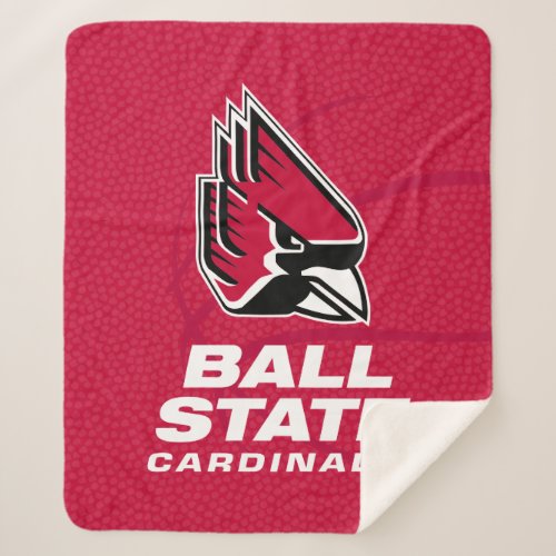 Ball State University State Basketball Sherpa Blanket