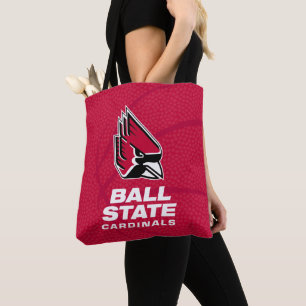 Ball State University State Basketball Tote Bag