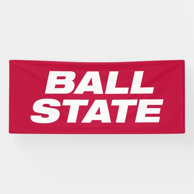 Ball State Wordmark Banner (Horizontal)