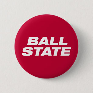 Ball State Wordmark Button