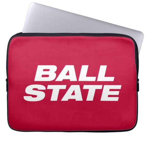 Ball State Wordmark Laptop Sleeve