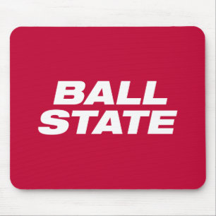 Ball State Wordmark Mouse Pad