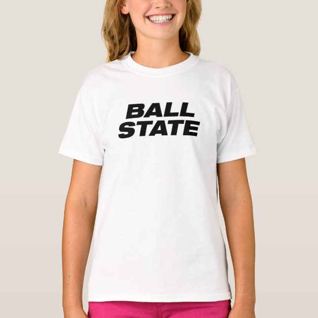 Ball State Wordmark T-Shirt (Front)