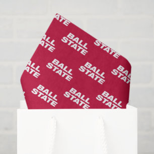 Ball State Wordmark Tissue Paper