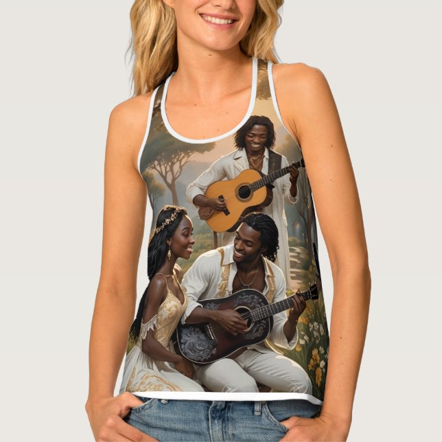 Ballad Among the Trees! Tank Top (Front)