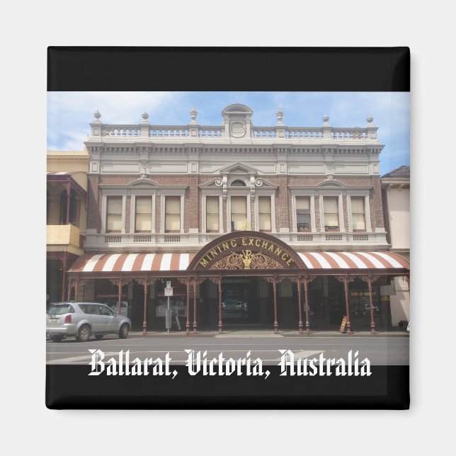 Ballarat Victoria magnet (Front)