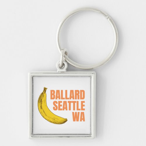 Ballard Banana Keychain