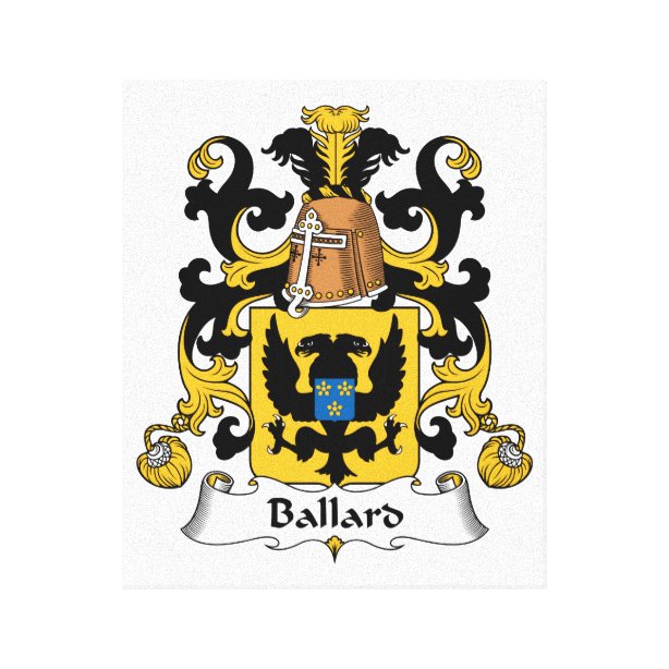 Ballard Family Crest Gifts on Zazzle