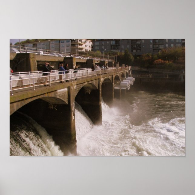 Ballard Locks - Seattle, WA Poster (Front)