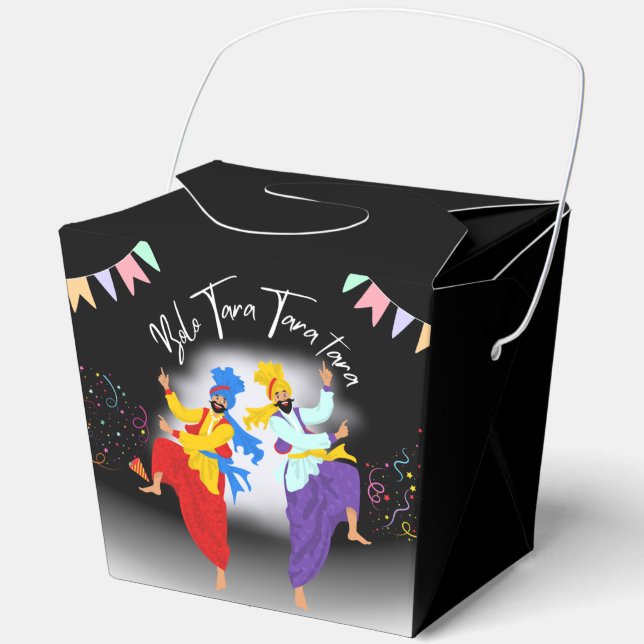 Balle Balle Favor Boxes (Front)