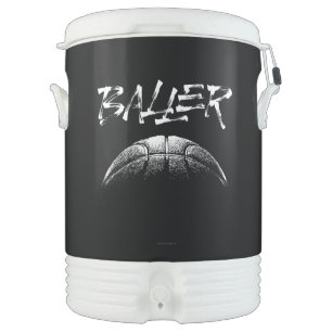 Baller (basketball) beverage cooler