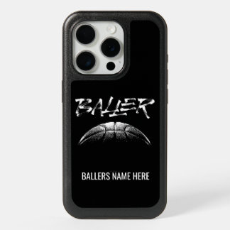Baller (basketball) iPhone 15 pro case