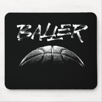 Baller (basketball) mouse pad