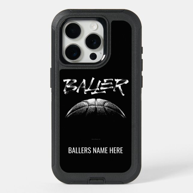 Baller (basketball) OtterBox iPhone case (Back)