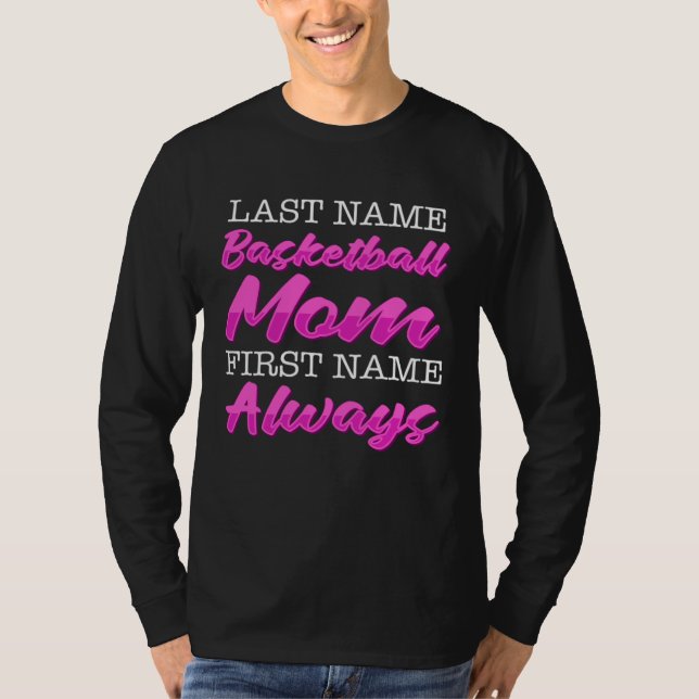 Baller Mother Player  Streetball Hoops Bball Baske T-Shirt (Front)