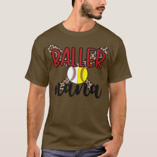 Baller Nana Proud Baseball Softball Nana Grandma T-Shirt