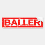 Baller Stamp Bumper Sticker