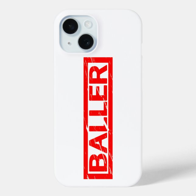 Baller Stamp Case-Mate iPhone Case (Back)