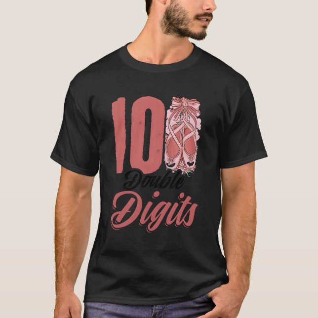 Ballerina 10Th Py 10 Ballet Dancer T-Shirt (Front)