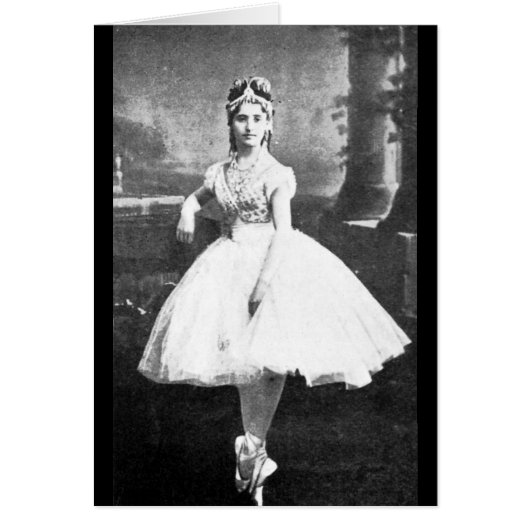 Ballerina, 1870. cards (Front)