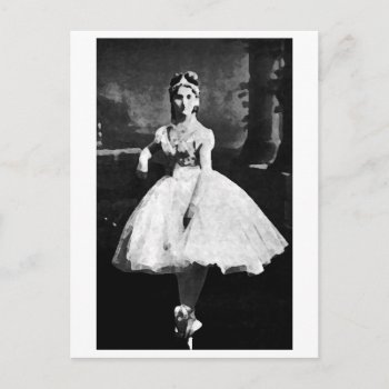 Ballerina  1870. Postcard by InthePast at Zazzle